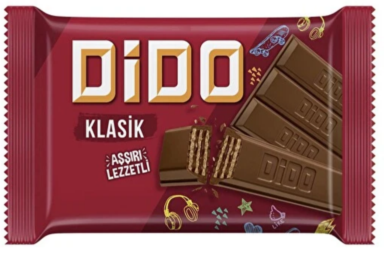 ÜLKER DİDO KARE ÇİKOLATA 12*55,5GR