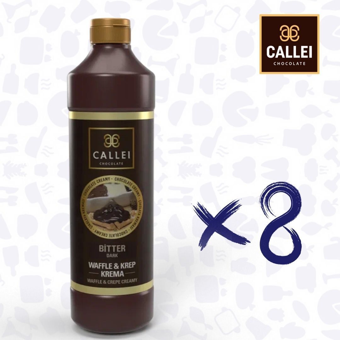 CALLEİ BİTTER KAKAOLU WAFFLE ÇİKOLATA 1 KG*8 AD