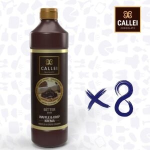 CALLEİ BİTTER KAKAOLU WAFFLE ÇİKOLATA 1 KG*8 AD