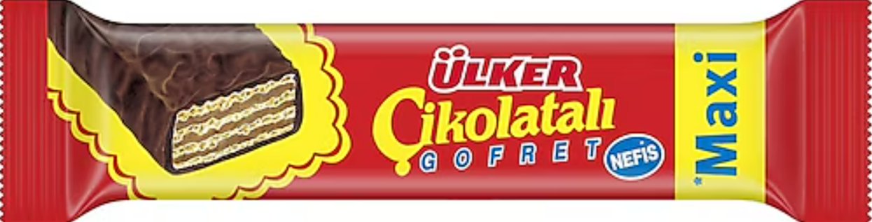 ÜLKER ÇİKOLATALI GOFRET MAXİ 24ADET*47GR