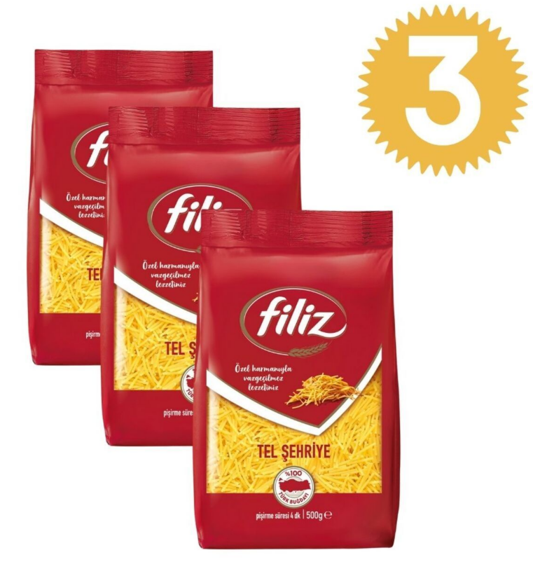 Filiz Tel Şehriye 500gr x3 adet