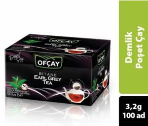Bitane Earl Grey Tea Demlik Poşet Çay 3,2 GR 100 ADET 1 KUTU