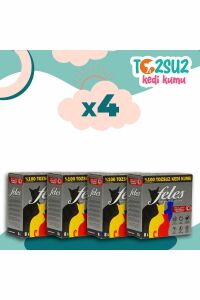 Tozsuz Kedi Kumu 8 Litre 4 Adet  (TAMAMEN DOĞAL , AKTİF KARBONLU)