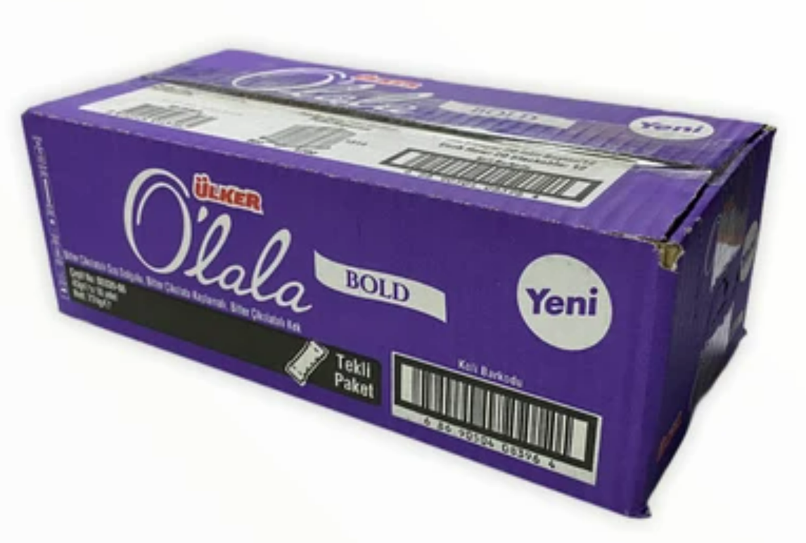 ÜLKER OLALA BOLD BAR KEK 1 KUTU 18Lİ 43GR