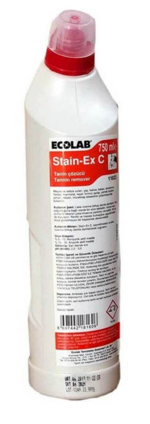 ECOLAB STAIN-EX C (Tanin çözücü) 750 ML 1 ADET