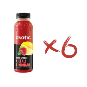 EXOTİC ÇİLEKLİ LİMONATA 300CC*6AD
