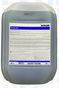 ECOLAB RINSE DRY (ENDÜSTRİYEL BULAŞIK MAKİNALARI İÇİN DURULAMA ÜRÜNÜ)  20 LT