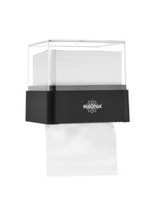 RULOPAK TEKÇEK HİBRİT TUVALET KAĞIDI DİSPENSERİ (SİYAH) R-1334