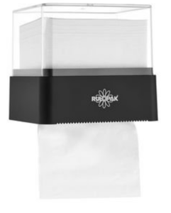 RULOPAK TEKÇEK HİBRİT TUVALET KAĞIDI DİSPENSERİ (SİYAH) R-1334