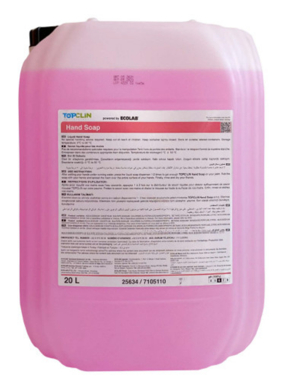 ECOLAB TOPCLIN HAND SOAP 20L EL SABUNU