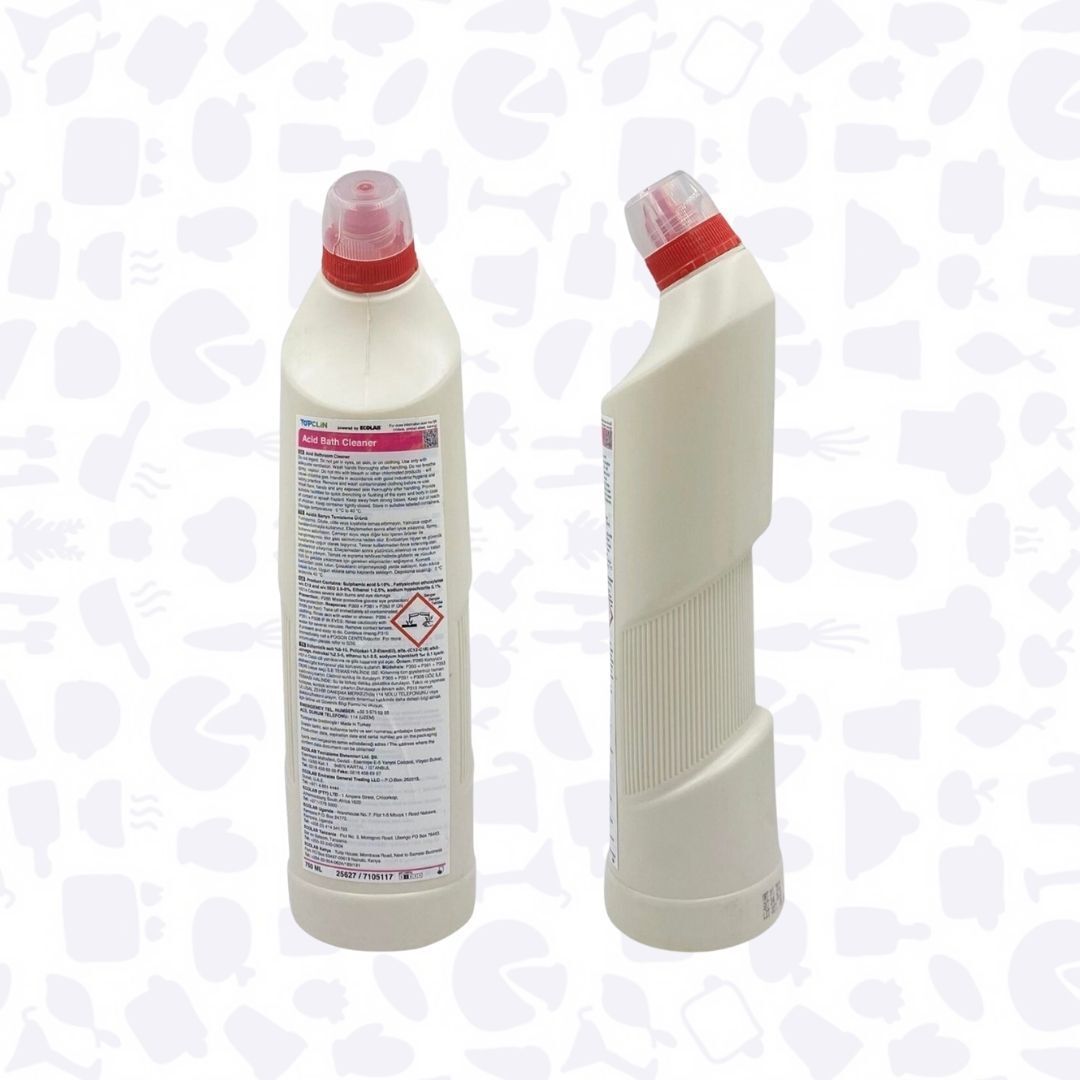 ECOLAB TOPCLIN ACID BATHROOM CLEANER (BANYO TEMİZLEYİCİ) 750ML