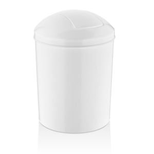 RULOPAK KELEBEK KAPAK ÇÖP KOVASI BEYAZ 15LT