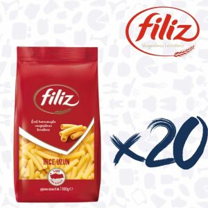 FİLİZ 500 GR İNCE UZUN MAKARNA*20