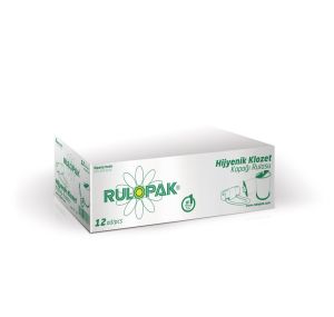 RULOPAK SENSÖRLÜ KLOZET KAPAĞI RULOSU 12 AD. (80 KULLANIM)