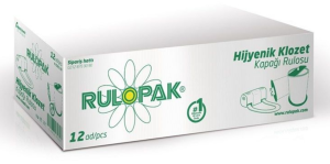 RULOPAK SENSÖRLÜ KLOZET KAPAĞI RULOSU 12 AD. (80 KULLANIM)