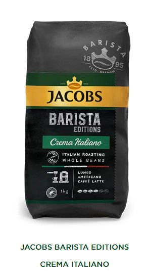 JACOBS BARİSTA EDITIONS CREMA ITALIANO 1KG*4ADET