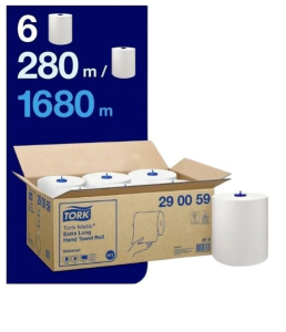TORK MATİC EXTRA LONG HTR UNİVERSAL HAREKETLİ HAVLU 280 MT*6ADET