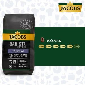 JACOBS BARİSTA BEANS EDITIONS ESPRESSO (SERT) 1 KG* 1 ADET