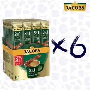 JACOBS 3IN1 YOĞUN LEZZET 18GR*40ADET*6PAKET TOPLAM 240 ADET