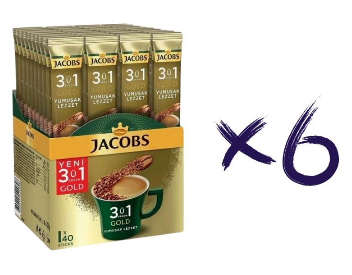3IN1 Yumuşak Lezzet 18GR*40ADET*6PAKET TOPLAM 240ADET