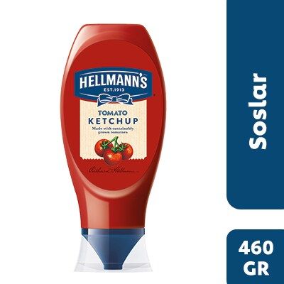 HELLMANS KETÇAP ŞİŞE FS 460 GR*8ADET