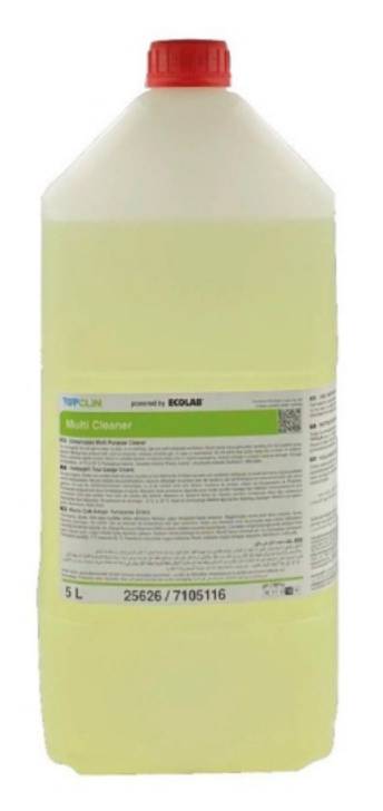 ECOLAB TOPCLIN MULTI CLEANER (ANTİBAKTERİYAL YÜZEY TEMİZLEYİCİ) 5 LT