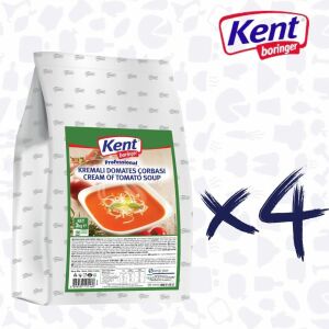 Kent Boringer Prof. Kremalı  Domates Çorbası 3KG*4AD