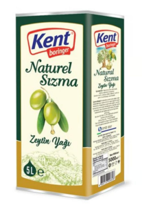 KENT BÖRİNGER SIZMA ZEYTİNYAĞI 5LT*4AD
