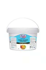 Kent Boringer Professional Sade Şeffaf Soğuk Pasta Jeli 7 Kg*2AD