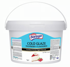 Kent Boringer Professional Frambuaz Aromalı Soğuk Pasta Jeli 7 Kg*2AD