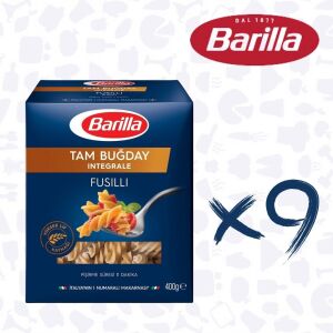 BARİLLA INTEGRALE FUSILLI(Tam Buğday Burgu )400GR*9 ADET