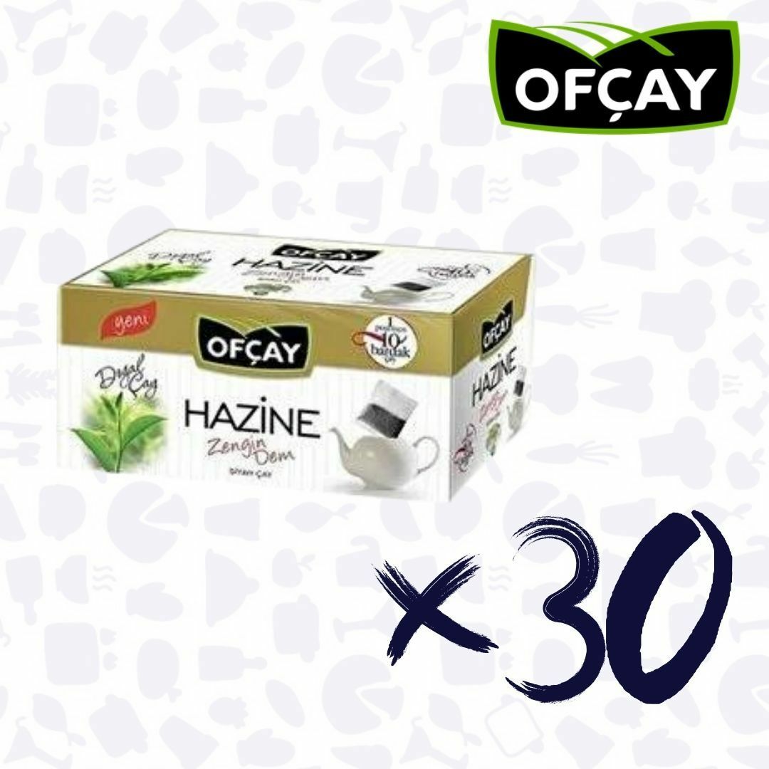 OFÇAY HAZİNE ZENGİNDEM 30ADET*15GR DEMLİK POŞET 12 KUTU
