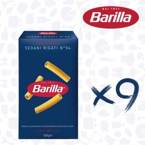 BARİLLA SEDANİ RİGATE (İNCE UZUN KESME )500GR*9ADET