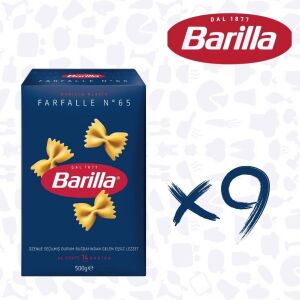 BARİLLA FARFALLE MİNİ KELEBEK 500GR*9ADET