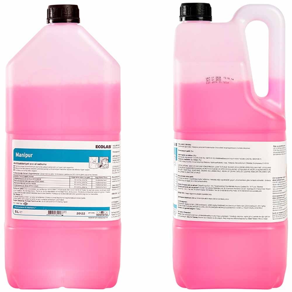 ECOLAB MANIPUR (ANTİBAKTERİYEL SIVI EL SABUNU) 5LT