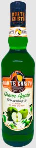 MONTE CRİSTO ŞURUP YEŞİL ELMA AROMALI 70 CL