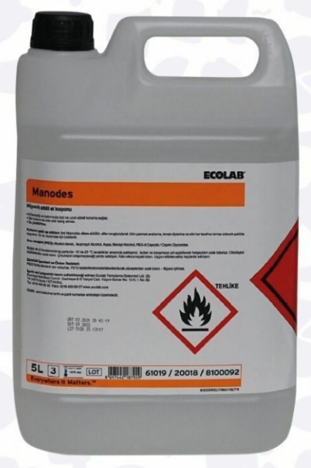 ECOLAB MANODES EL DEZENFEKTANI TR 5L