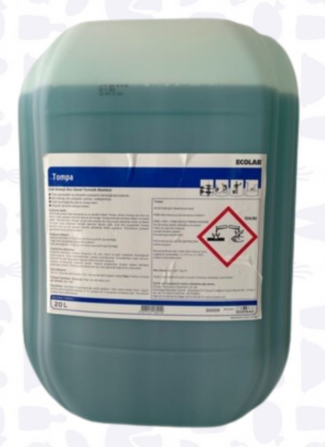 ECOLAB TOMPA (ÇOK AMAÇLI, SIVI GENEL TEMİZLİK MADDESİ) 20L