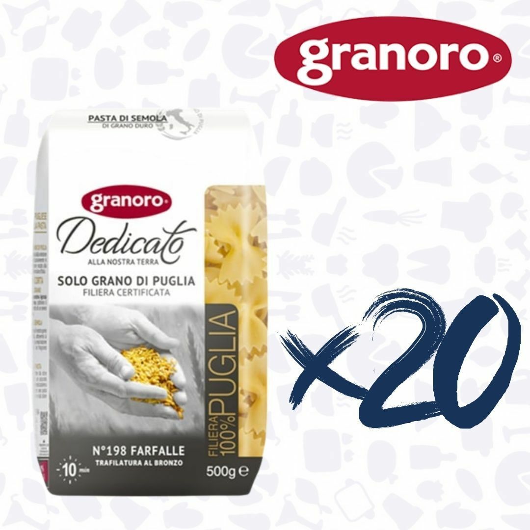 GRANORO DEDİCATO FARFALLE NO:198 500GR*20ADET