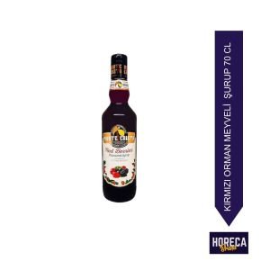 Şurup Kırmızı Orman Meyve Aromalı 70 CL