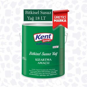 KENT BÖRİNGER PROF. VİYOLA KIZARTMALIK SUSUZ YAĞ 18 LT