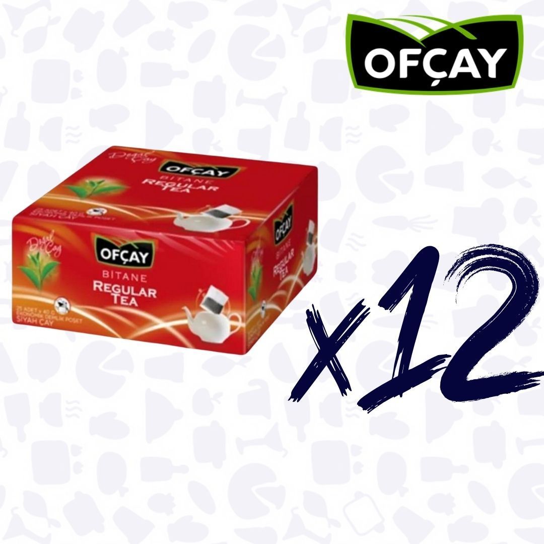 OFÇAY BİTANE REGULAR TEA EKO DEMLİK DÖKME 40GR*12ADET