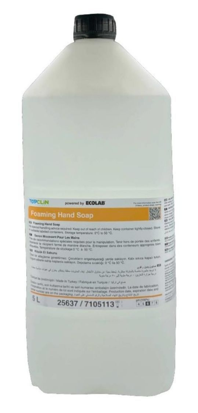TOPCLIN FOAMING HAND SOAP 5 L KÖPÜK EL SABUNU