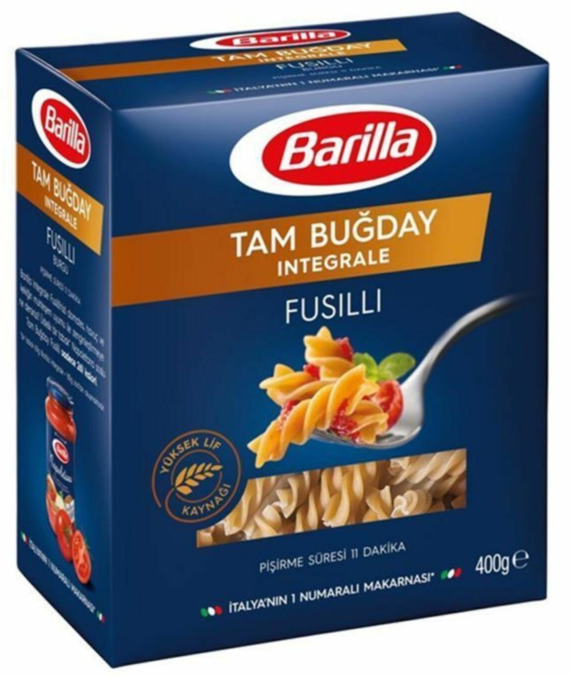 Tam Buğday Makarna 400gr Burgu-10 adet