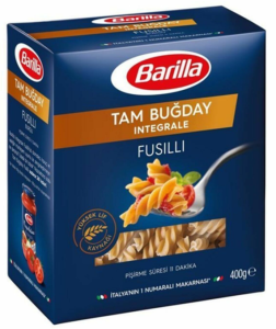 Tam Buğday Makarna 400gr Burgu-10 adet