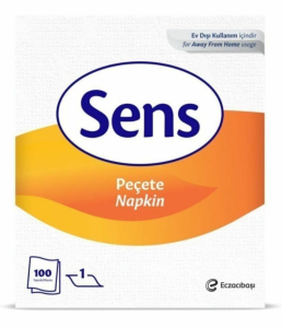 Sens Eczacıbaşı Peçete 22x26 100x32adet  32 ADET
