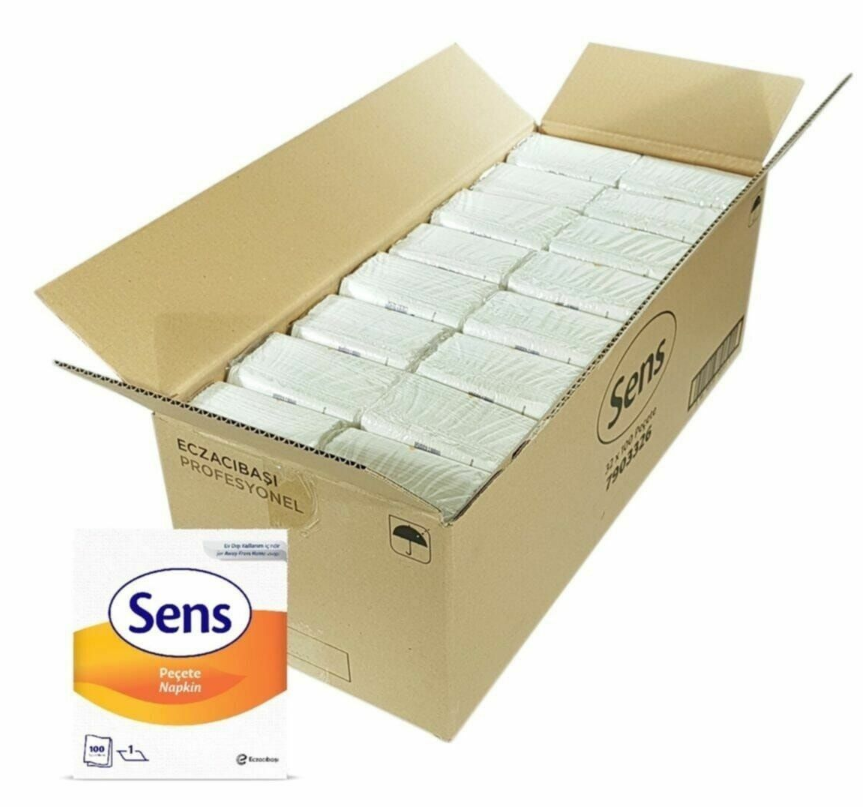 Sens Eczacıbaşı Peçete 22x26 100x32adet  32 ADET
