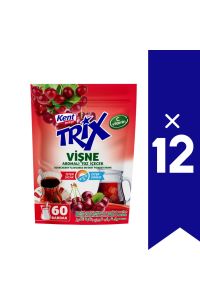 TRİX Vişne Aromalı Toz İçecek 300 gr (Sıcak & Soğuk) x12 ADET