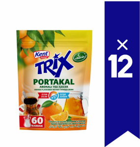 TRİX Portakal Aromalı Toz İçecek 300 gr (Sıcak & Soğuk) x12 ADET