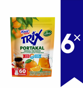 TRİX Portakal Aromalı Toz İçecek 300 gr Sıcak & Soğuk x6 ADET